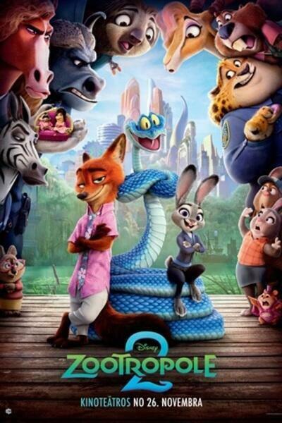 Zootropole zootopia 2 plakats v2