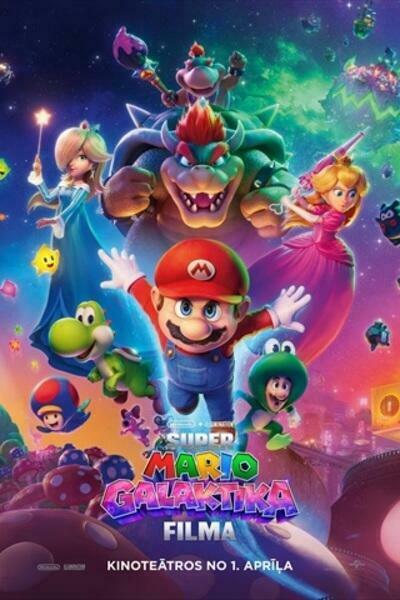 Super mario galaxy plakats