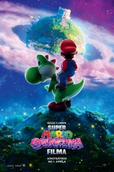Super mario galaxy poster