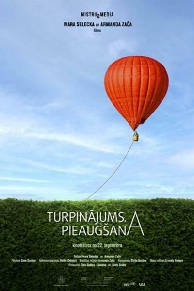 Turpinajums pieaugsana b1 plakats